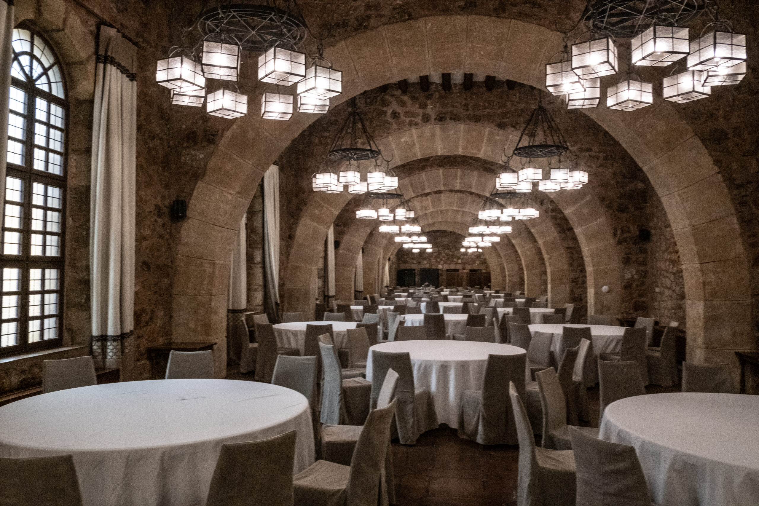 El salón doña Blanca del Parador de Sigüenza