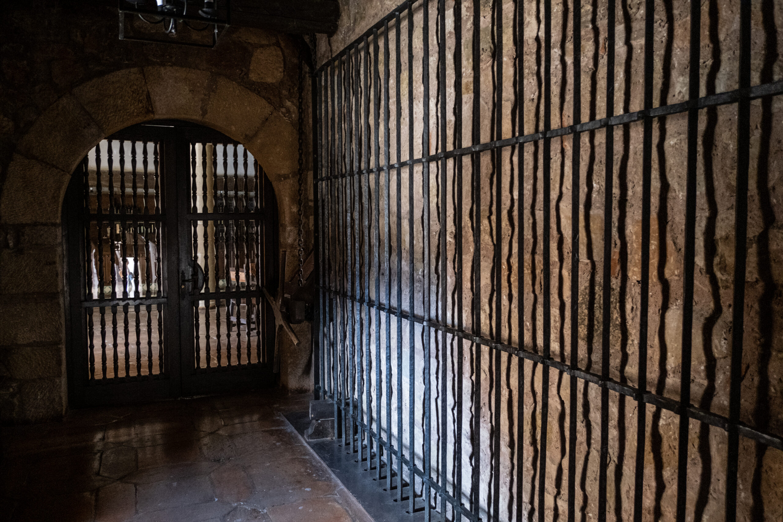 Puerta defensiva original del castillo de Sigüenza