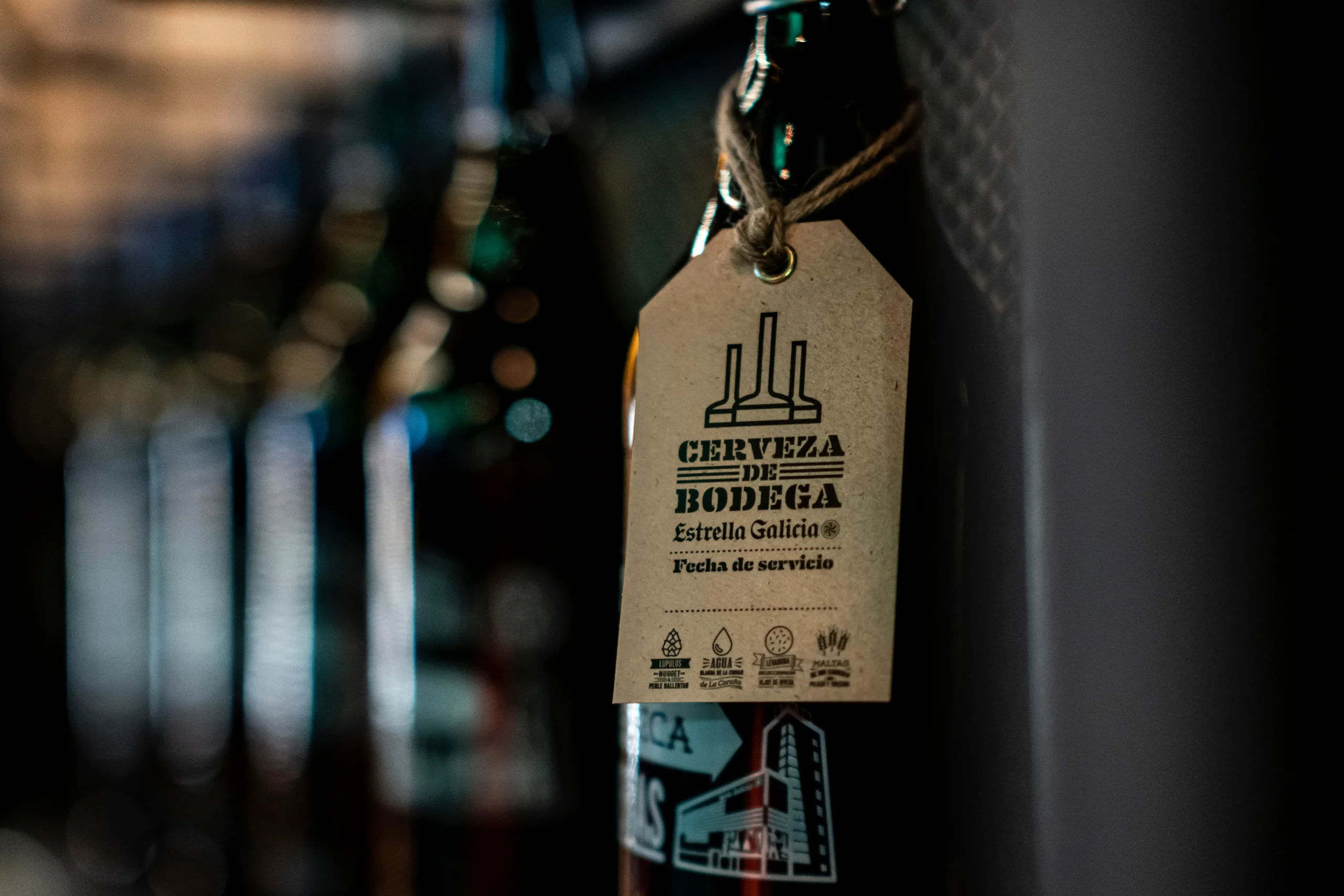 Servicio de cerveza de bodega