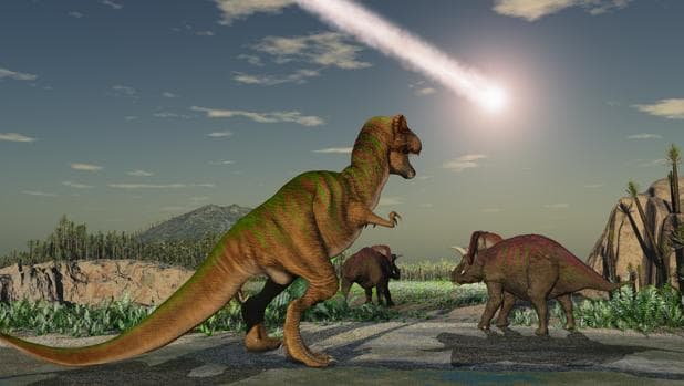 Un asteroide provocó la extinción de los dinosaurios hace unos 66 millones de años