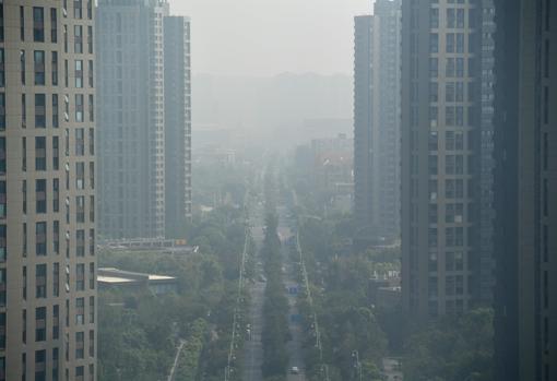Fotografía tomada en la ciudad de Nankín, el pasado 6 de agosto. Los autores han recomendado abandonar la economía de las emisiones