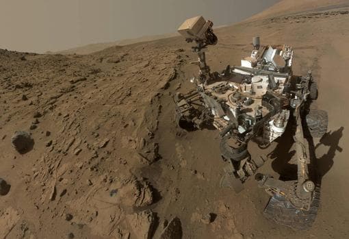 El rover Curiosity, en la imagen, es uno de los que ha captado los datos sobre el clima y la composición del suelo de Marte que se han empleado en esta investigación