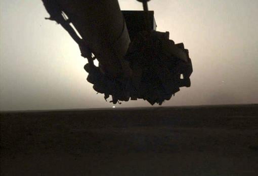 Amanecer en Marte desde la InSight