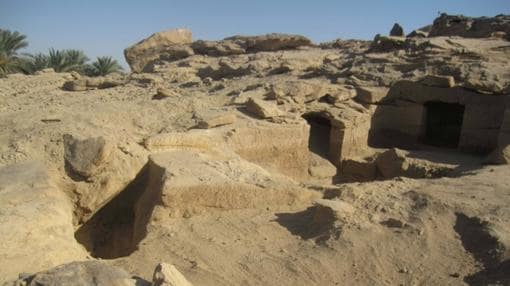 Las tumbas halladas en Gebel el-Silsila