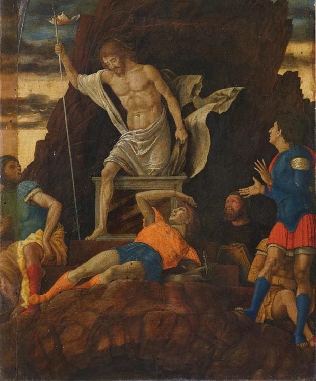 «La resurrección de Cristo», el «nuevo» cuadro de Andrea Mantegna