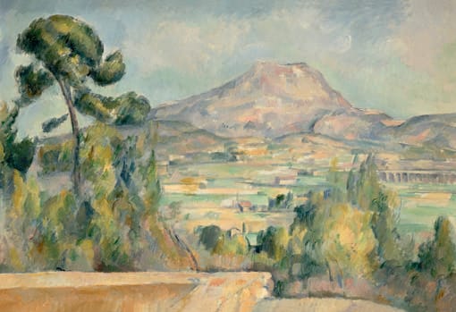 Â«MontaÃ±a Sainte-VictoireÂ» (c. 1887-1890), de Paul CÃ©zanne