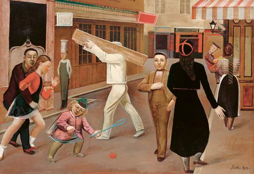 «La calle» (1933), de Balthus