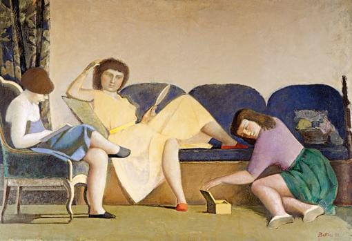 «Las tres hermanas» (1955), de Balthus