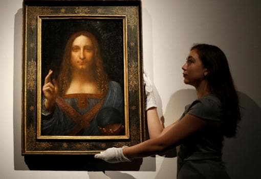 La obra «Salvator Mundi», atribuida a Leonardo, fue vendida a un príncipe saudí por 450 millones de dólares