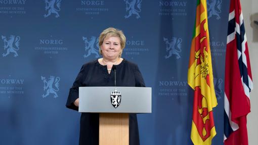 Erna Solberg, primera ministra noruega