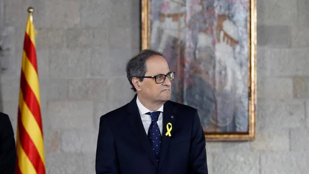 El presidente catalán Quim Torra