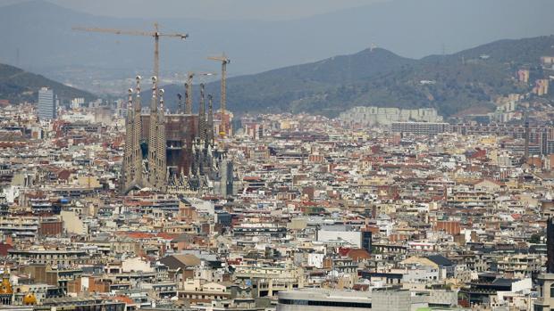 Vista aÃ©rea de Barcelona en una imagen de archivo