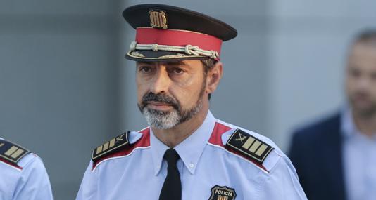 El major de los Mossos d'Esquadra Josep Lluís Trapero