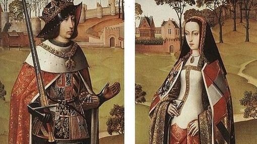 Pintura de Felipe y Juana, en 1500