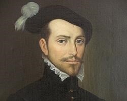 Retrato idealizado de Hernán Cortés