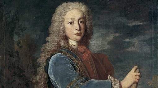 Retrato de Luis I como Rey de España, por Jean Ranc (1724).