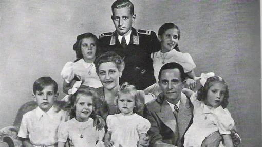 La familia del Ministro de Propaganda
