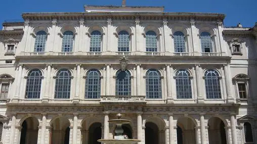 Fachada del Palacio Barberini.
