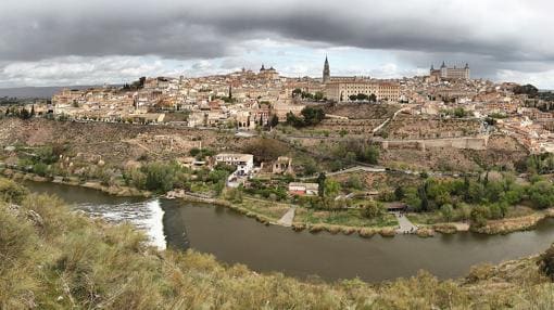 Vista panorámica de conjunto de Toledo