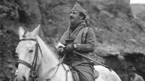 Franco, en 1923 en Marruecos