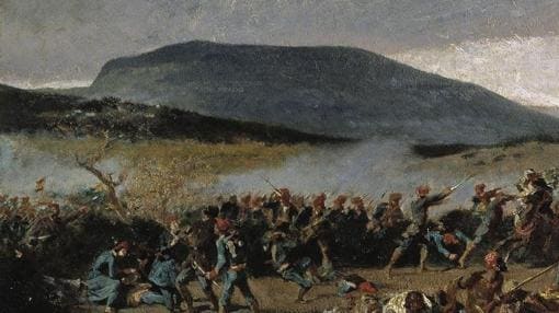 Batalla de Wad-Ras, cuadro de Mariano Fortuny.
