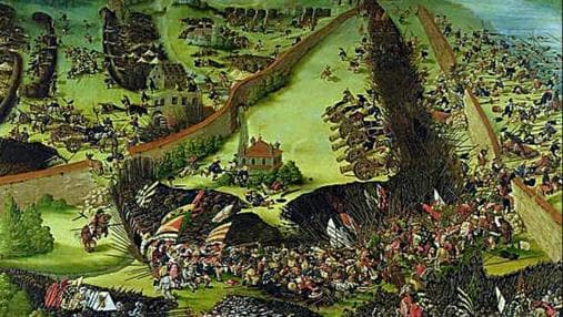 Batalla de Pavía, por Ruprecht Heller
