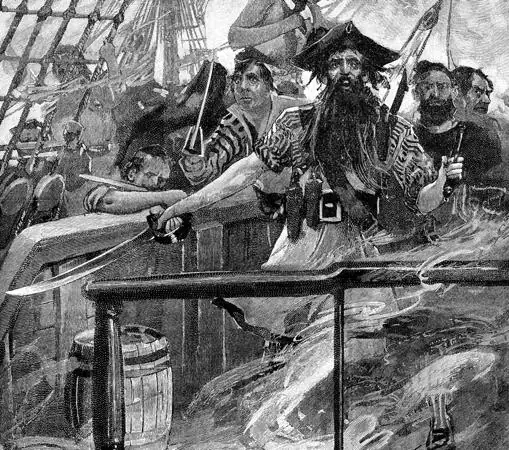 «La vida de los piratas» (Editorial Crítica): Barbanegra