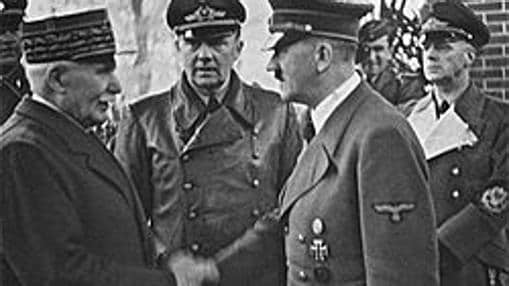 Encuentro entre Hitler y Pétaiin en 1940