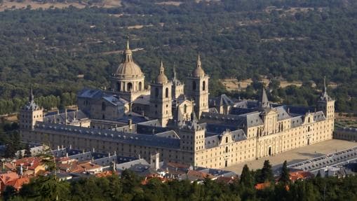 El Monasterio de El Escorial, desde el monte Abantos