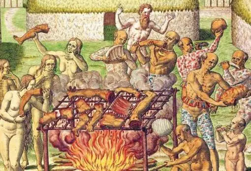 Las crueles torturas de los caníbales aztecas a la caravana de Hernán Cortés Canibales-escena-kTTG--510x349@abc