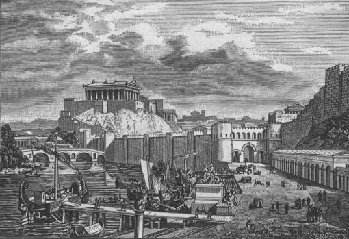 Ciudad de Roma en tiempos de la República