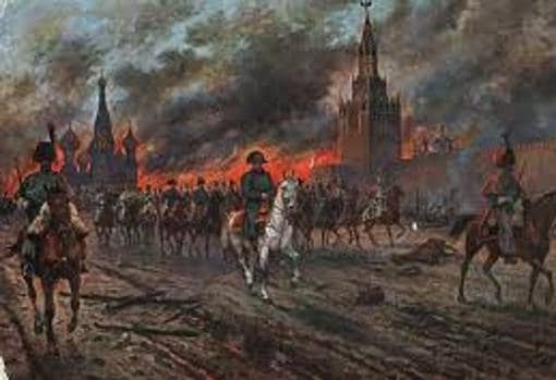 Incendio y saqueo de Moscú