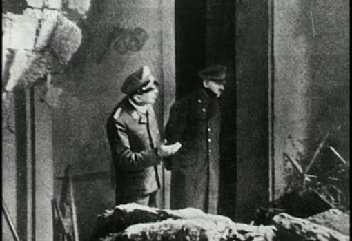 última fotografía de Hitler en el búnker