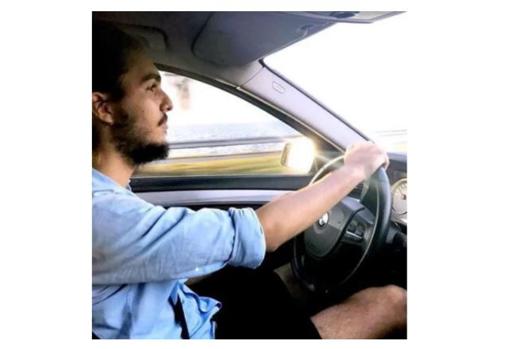 El nieto de Fidel Castro, al volante de un BMW