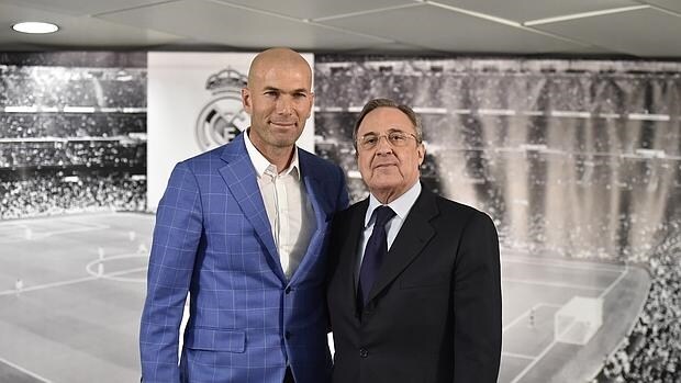 El Real Madrid mandó un mensaje en clave a Nike en la presentación de Zidane