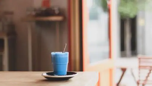 El Blue Latte de Religion Specialty Coffee