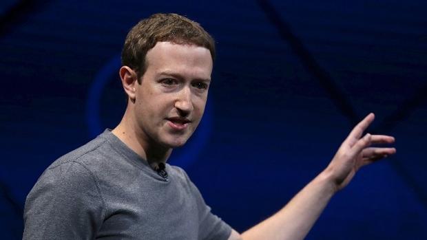 Mark Zuckerberg, fundador de Facebook, durante una intervenciÃ³n