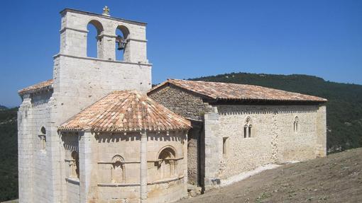 Ermita de San Pantaleón de Losa, en Valle de Losa
