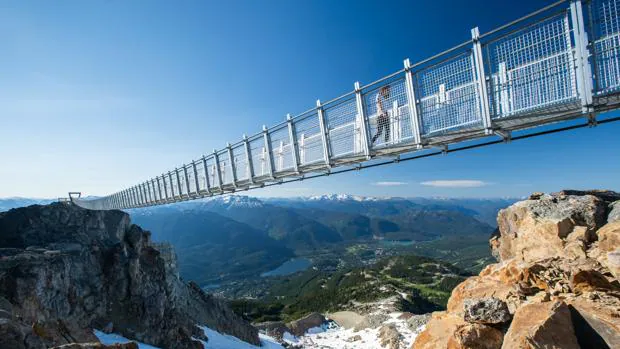 Así es el puente colgante más vertiginoso del mundo