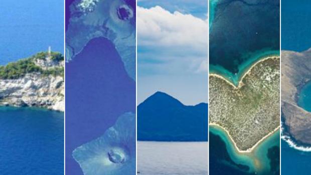 Caballito de mar o corazón: cinco islas famosas por sus curiosas formas