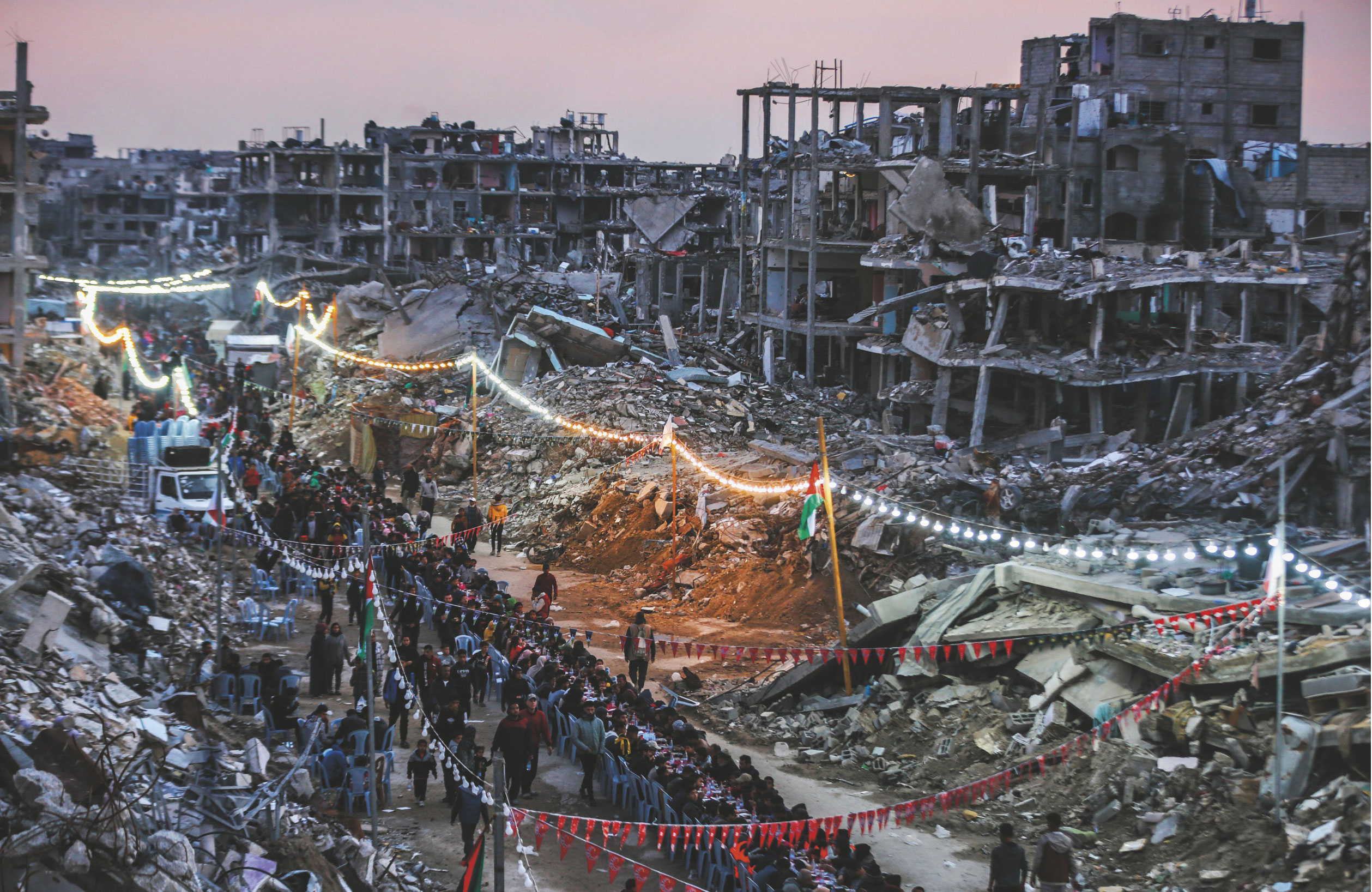 Gaza, no hay otra tierra: las imágenes del coraje 